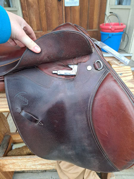 17.5" Pessoa Rodrigo GenX Jumping Saddle