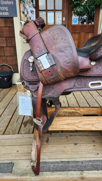 15.5" Circle Y Equitation Show Saddle Package