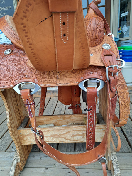 15" Sheridan Barrel Racing Saddle