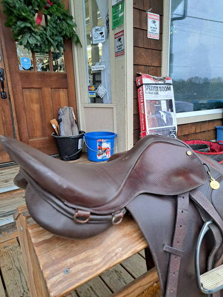 17.5" Collegiate All Pupose English Saddle