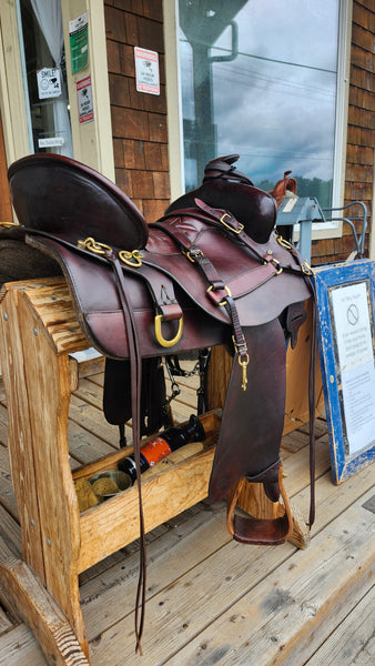 17.5" Tucker High Plains Western Trail Saddle