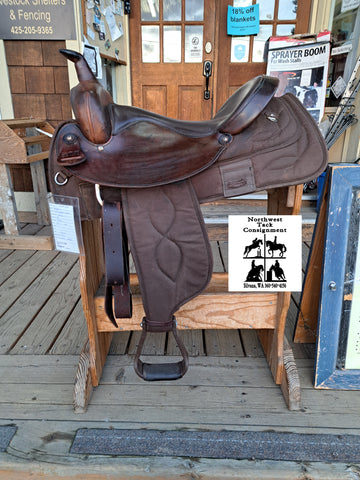 16" Big Horn Cordura Roper Saddle