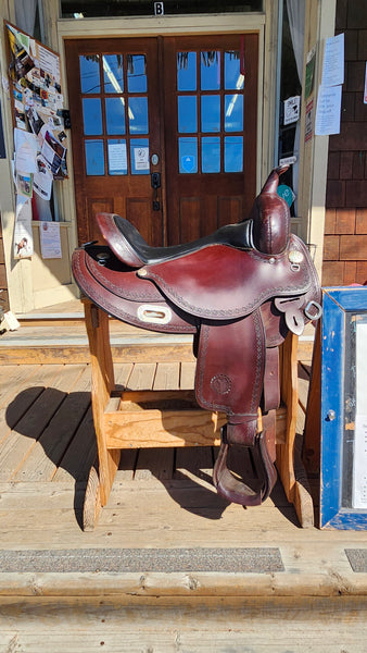16" Circle Y Oasis Arabian Flex Lite Trail Saddle