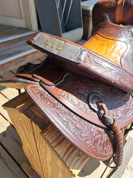14" Vintage Hercules Olsen Western Saddle