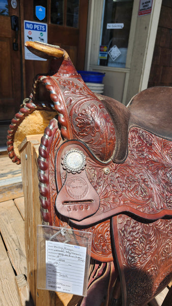 15" Billy Royal Western Equitation Show Saddle