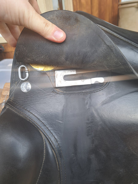 17" Zaldi New Kent Dressage Saddle