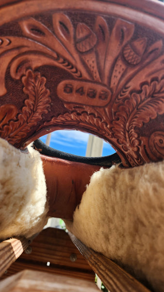 16" Champion Turf Western Equitation Show Saddle