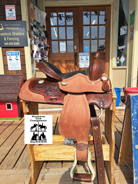 13" Double T Barrel Saddle