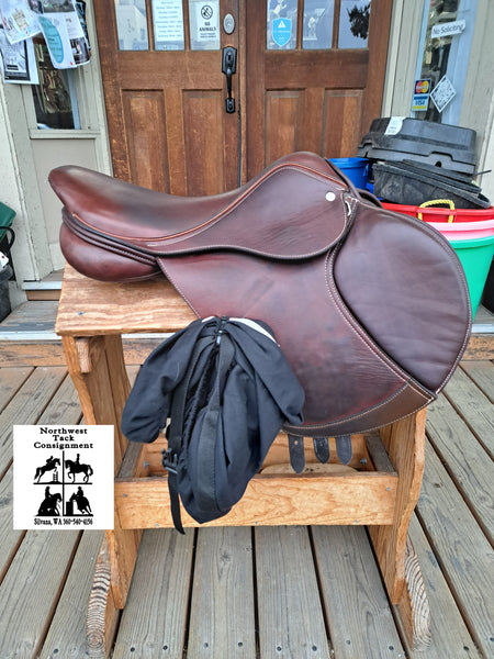 17.5 Custom Saddlery Monte Carlo Jump Saddle