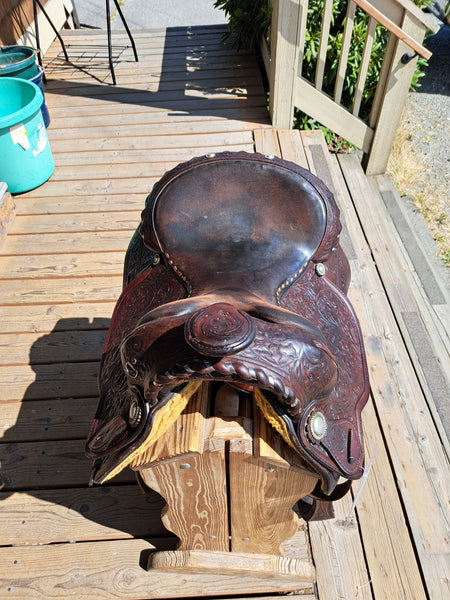 15" Circle Y Western Equitation Show Saddle