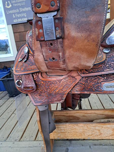 16" Hereford Tex Tan Western Equitation Show Saddle