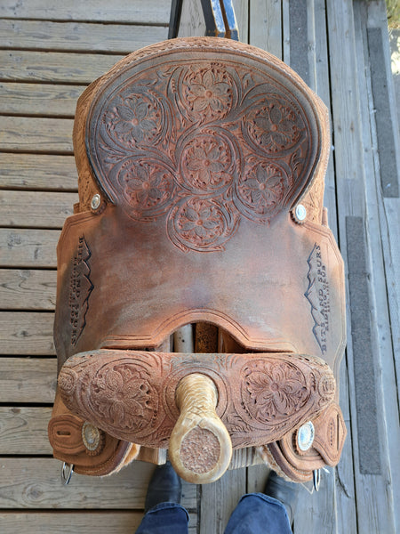 14.5" Corriente Barrel Saddle
