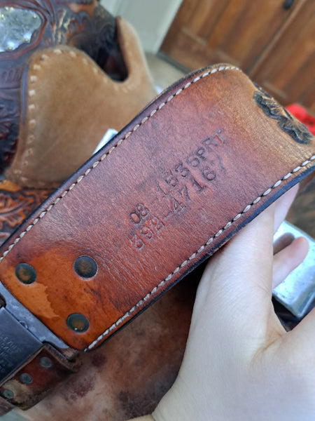 16" Hereford Tex Tan Western Equitation Show Saddle