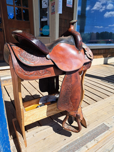 15.5" Crates Western Equitation Show Saddle