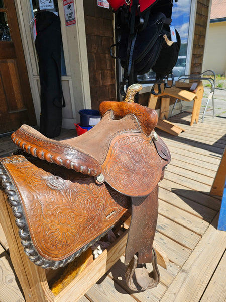 15" Simco Western Equitation Saddle