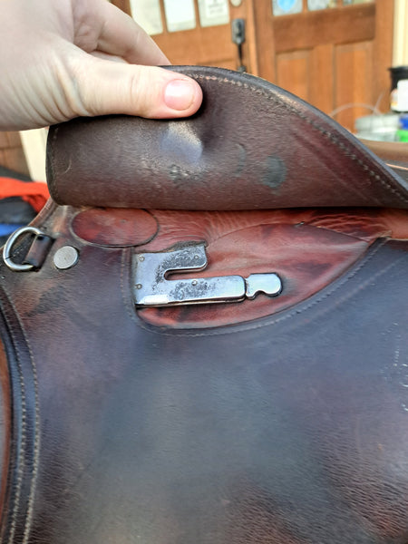 15" Pessoa AMO Junior Jump Saddle