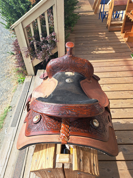 13" Double T Barrel Saddle