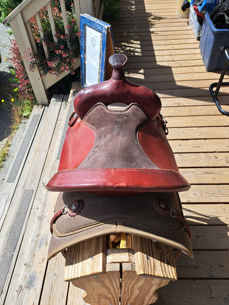 15" Fabtron Lady Trail Western Saddle
