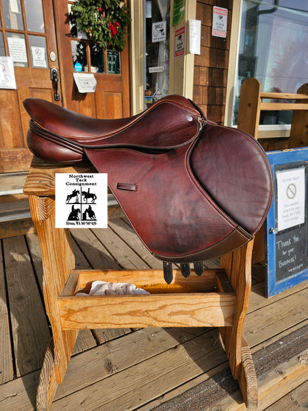 17.5" Custom Saddlery Monte Carlo Jumping Saddle