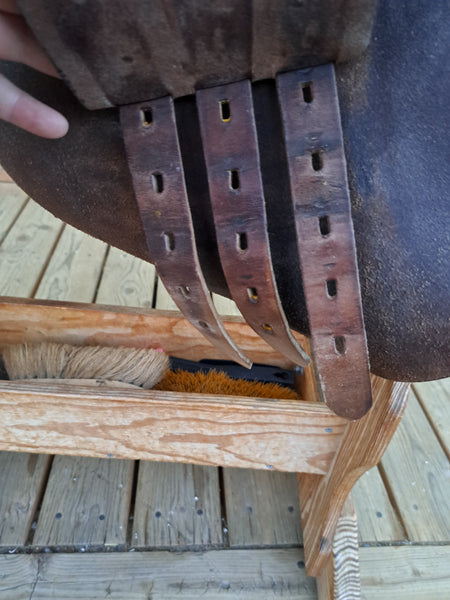 18.5" Pessoa Close Contact Jump Saddle