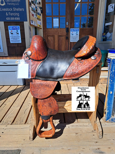 15.5" Bob Marshall Treeless Endurance Saddle