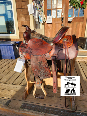 15" Hereford Western Trail Saddle