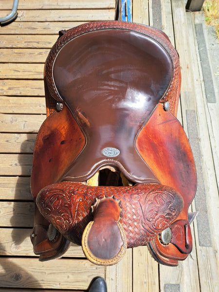 15.5" Circle Y Reining Saddle
