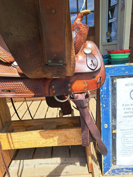 15.5" Circle Y Reining Saddle