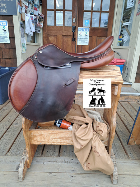17.5" Pessoa Rodrigo GenX Jumping Saddle
