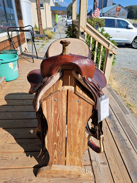 16" Barrel Racing Saddle