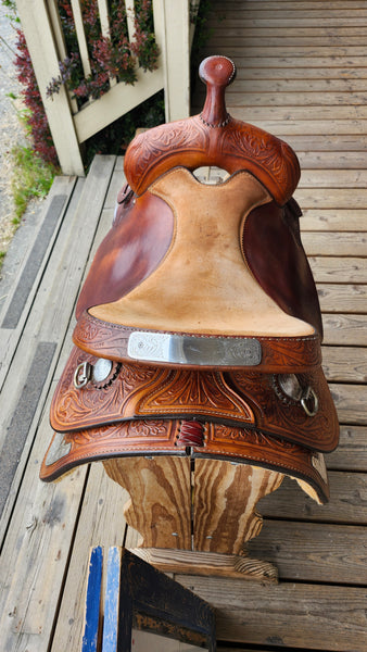 15.5" Crates Western Equitation Show Saddle