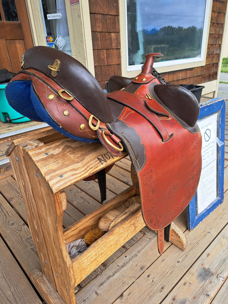 17" Snowy River Australian Stock Saddle