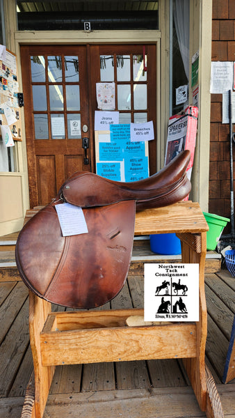 18" Paris Tack Laffite Close Contact Saddle