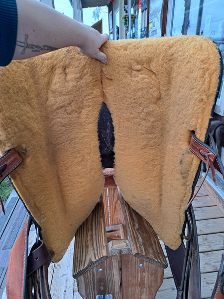 16" Crates Reining Saddle