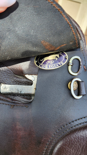 17" Collegiate Art All Purpose English Saddle
