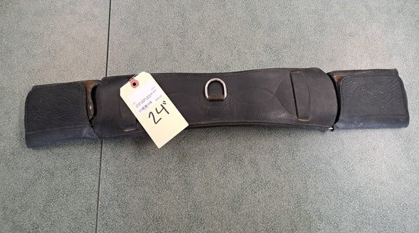 24" Antares Leather Dressage Girth