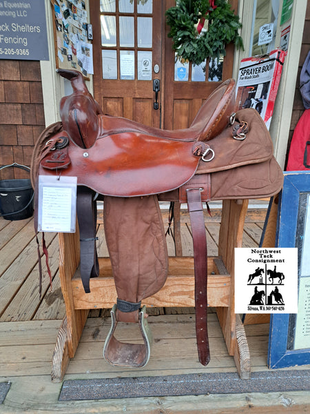 ON TRIAL 17" Circle Y Cordura Park & Trail Western Saddle