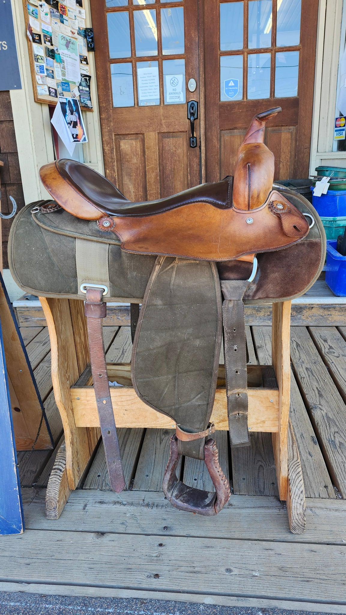 17" Fabtron Lightweight Trail Saddle
