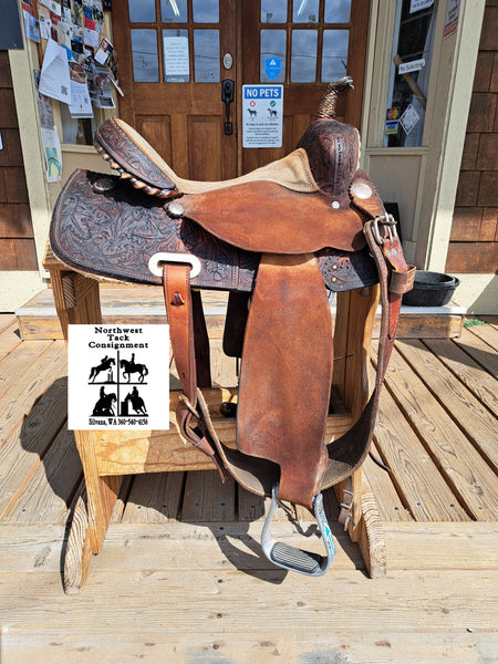 14.5" Billy Cook Barrel Saddle