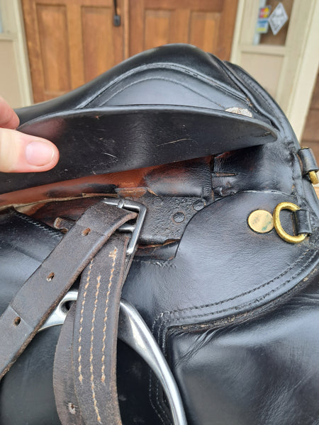 19" Duett Companion 2 Fox Hunter english all purpose trail saddle