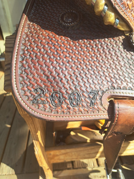 ON TRIAL 15" Corriente Barrel Saddle