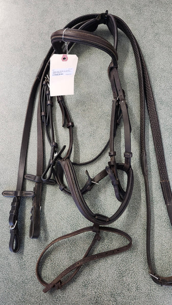 FULL Arion Hunt Bridle with elastic Ergonomic Crown