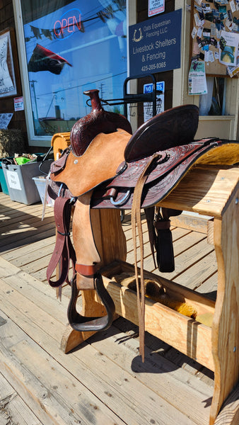 12" Youth Barrel Saddle