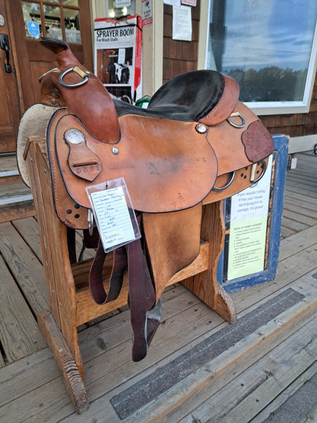 16" Silver Royal Training Saddle