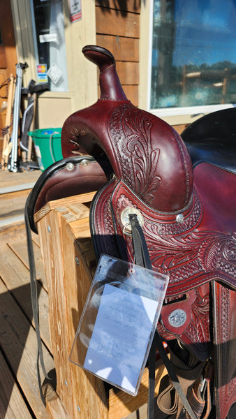 15.5" Circle Y Julie Goodnight Wind River Trail Saddle