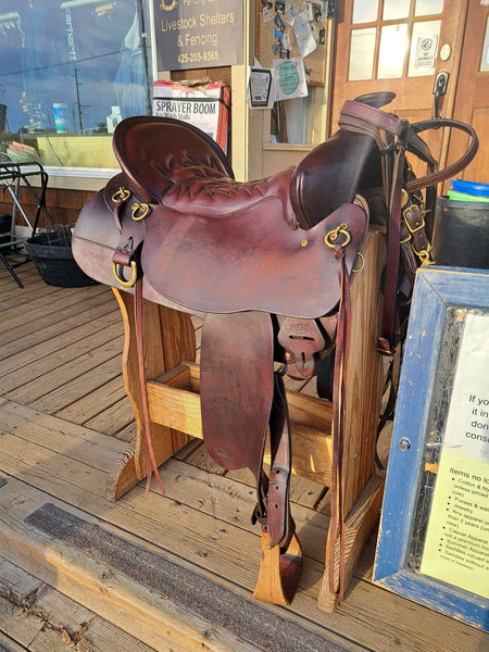 17.5" Tucker Western Trail Saddle