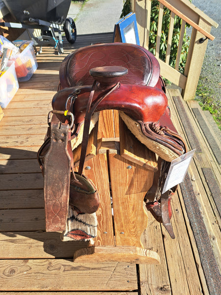 16" Custom Ranch / Trail Saddle