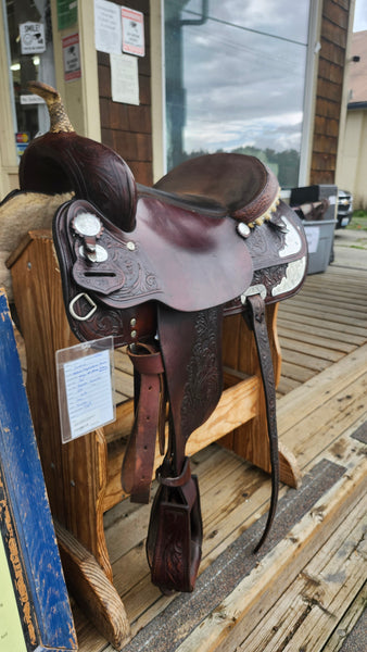 16" Crates Western Equitation Show Saddle