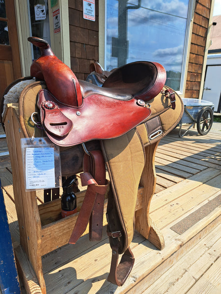 15" Fabtron Arabian Full Quarter Synthetic Saddle
