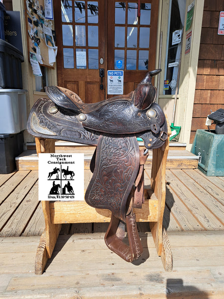 15" Western Equitation Saddle
